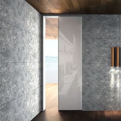 kwaliteit  Anodized Hidden cavity Aluminium Internal Sliding Doors Wall Mounted fabriek