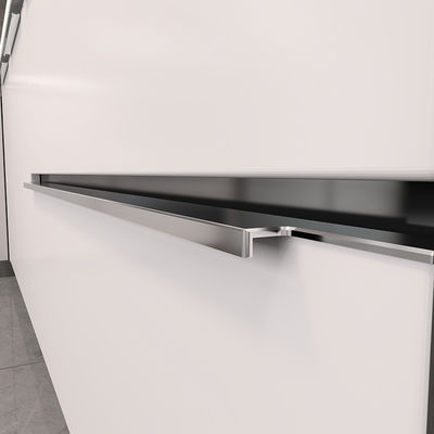 kwaliteit  ODM Lacquered Cabinet Hardware Handles J Shape Pull For Kitchen Door fabriek