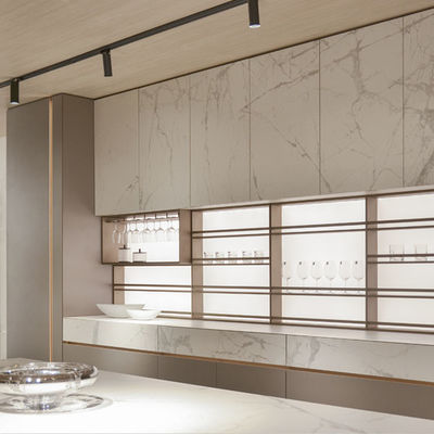 Laminated Vineer Modular Commercial Kitchen Bedrijven