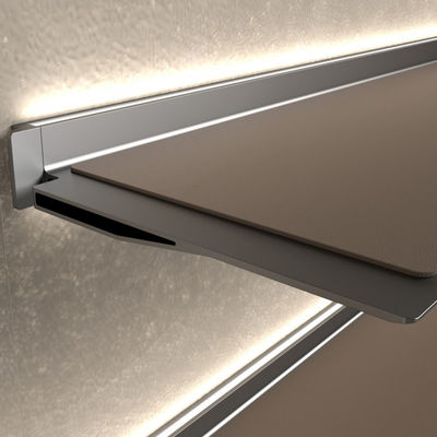 Wandmontage Prefab modulaire keuken modulaire kantoorkasten Aluminium lange drijvende planken