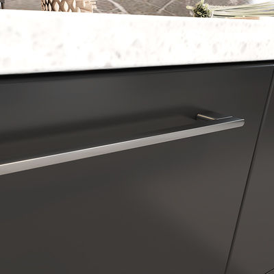 200mm 228mm Mat zwart Kasten Hardware Handles Pulls Bulk