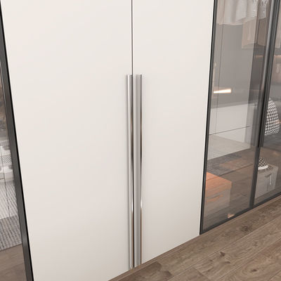 Schroef gemonteerd 160 mm Keuken deur handgrepen gepolijst Chrome kast trekken