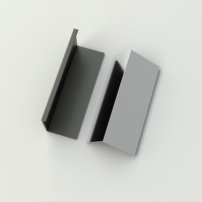 ISO mat zwart aluminium kast handvaten trekken voor slaapkamer garderobe dresser