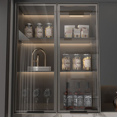 Elektrophoresis Modulaire Keuken Aluminium Meubel Profiel Voor Kasteel Deur