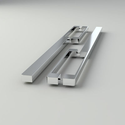 Geborstelde chrome aluminium 128 mm keuken deurgrepen voor kast