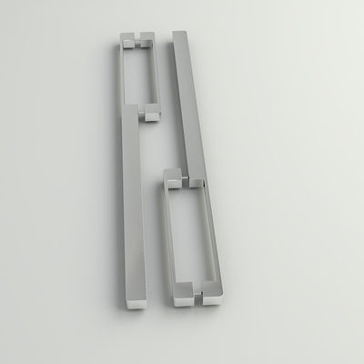 Geborstelde chrome aluminium 128 mm keuken deurgrepen voor kast