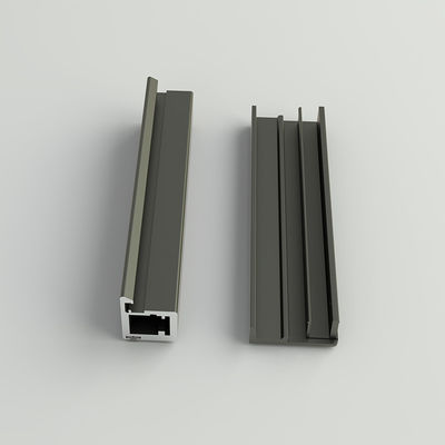 Verticale Gola Aluminium Meubel Profiel Handle Voor Modulaire Keukenkast