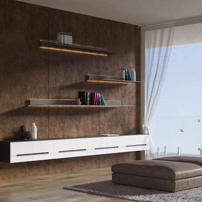 OEM Modulaire Aluminium Huishoudelijk Meubel Wand Drijvende Entertainment Unit