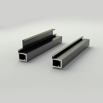 Custom Glass Frame Aluminium Meubel Profiel Garderobe Profiel Handle 6m
