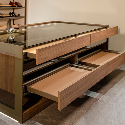 Multifunktioneel Aluminium Wandelkast Kasten Garderobe Organisator System