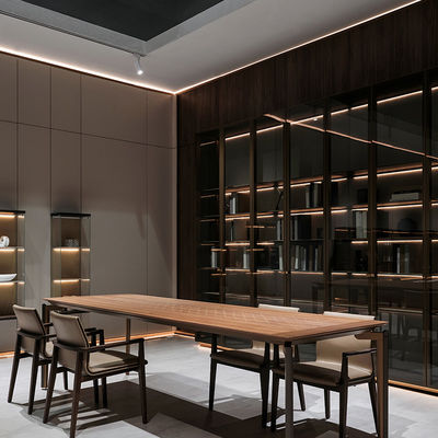OEM aluminium modulaire kast Boekenplanken opslag met LED-scherm