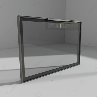 Op maat gemaakte glazen deuren Aluminium modulaire keukenmuurkasten 300 mm