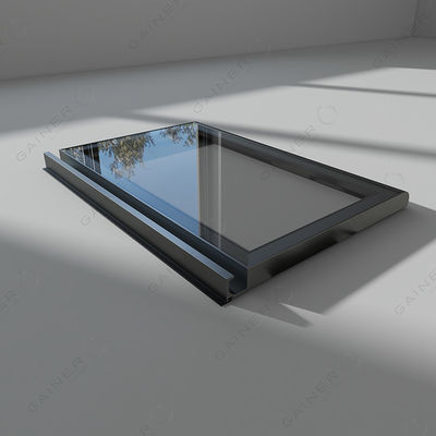Geassembleerde waterdichte aluminium modulaire keuken opslagkasten glazen deur