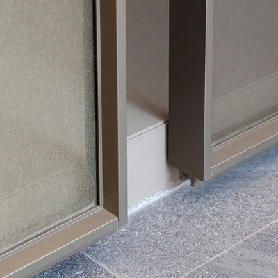 OEM Slimline Aluminium Interne Schuifdeuren voor de ingang van de huisverdeling