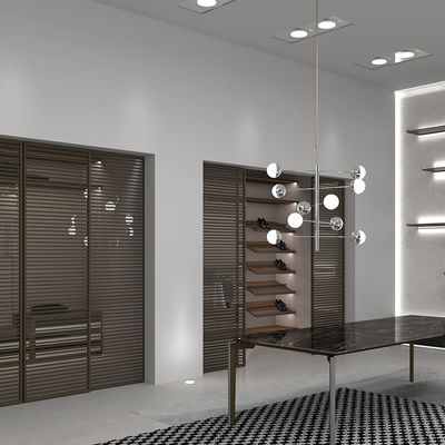 Verdeelglas Interne schuifdeuren 96x96 Custom