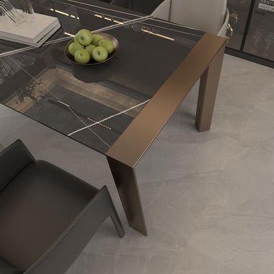 Moderne marmeren eetkamermeubels Tafel set 2.7cbmCBM Verstelbare hoogte