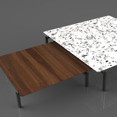Anti-regressie aluminium unieke thee tafel voor woonkamermeubelen