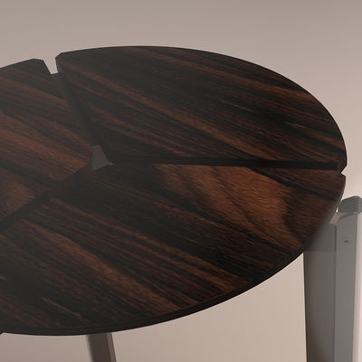 OEM Luxe woonkamermeubilair Zwarte benen Ronde eettafel
