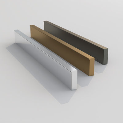 Aluminium meubilair Hardware Handle 250mm Door Push Pull Handle