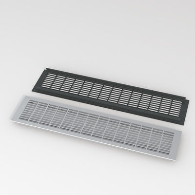 3D-model deur Aluminium ventilatie roosters Corrosiebestendigheid