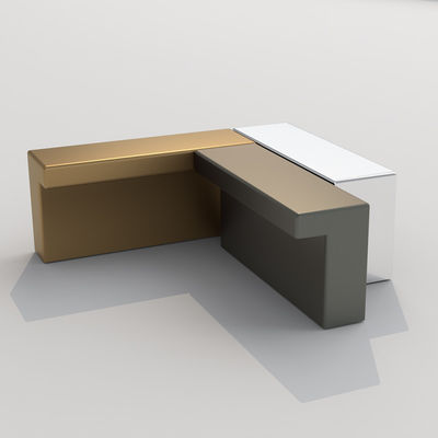OEM Luxe Style Keukenmeubilair Handle Eenkleurig Zilvergoud Zwart