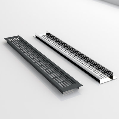 Aluminium ventilatie in kast om terug te keren Luchtluchtraster voor keukenkast