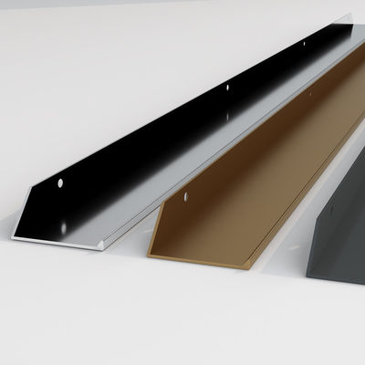 Eenvoudige slaapkamer Aluminium Hardware Handle Cabinet Trek deur laken dresser