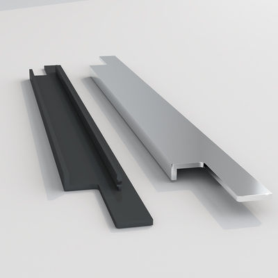 Aluminium Keuken Kledingkast Handle Kaste Onzichtbaar Verborgen Lange Hardware Handle