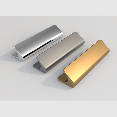Geanodiseerde afwerking V-vormige aluminium handgreep voor Home Office decoratie